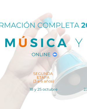 LA MÚSICA Y TÚ. FORMACIÓN COMPLETA. ONLINE